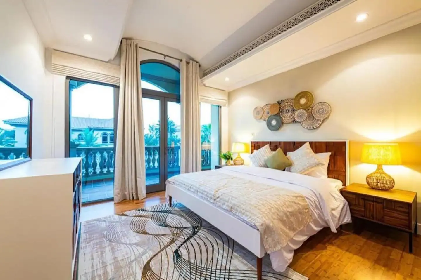 Luxurious Villa With Stunning Sea Views Of Palm Jumeirah Dubai 0*,