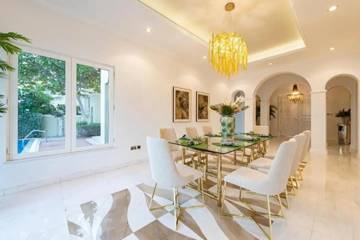 Luxurious Villa With Stunning Sea Views Of Palm Jumeirah 두바이